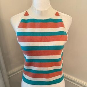 Babaton Stripped Halter Top